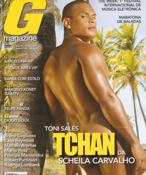 Toni Sales pelado de pau duro na revista G Magazine