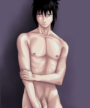 Sasuke Uchiha pelado