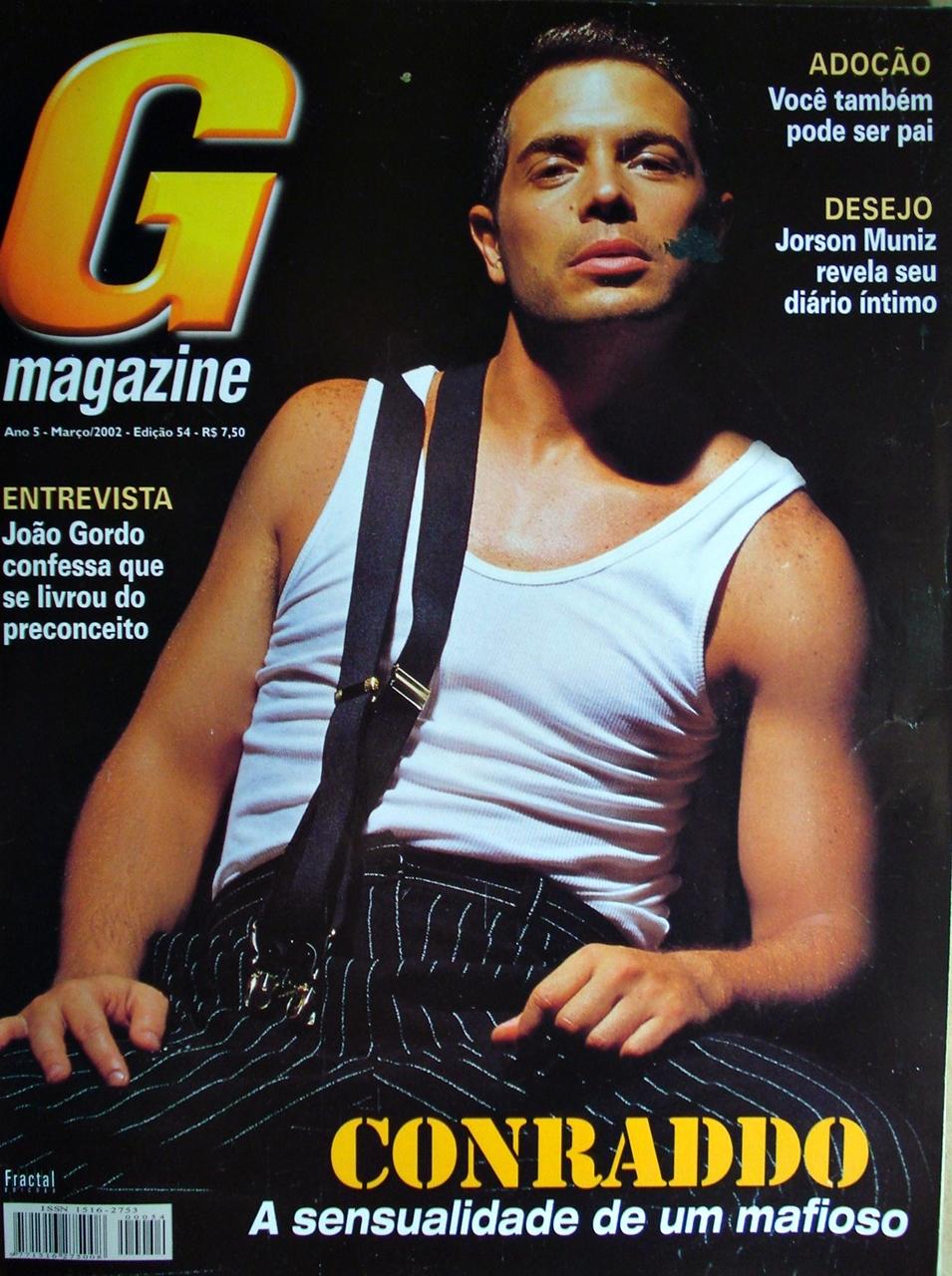Cantor Conraddo nu na G Magazine