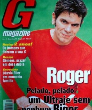 Cantor Roger nu na revista G Magazine