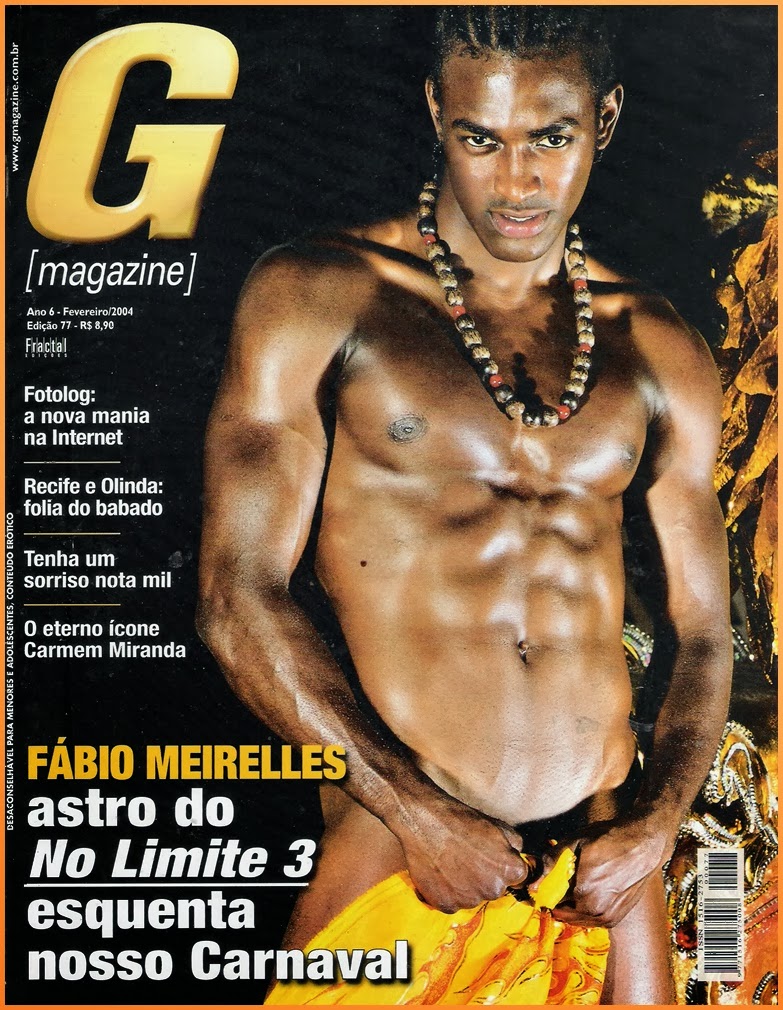 Fábio Meirelles Nu Na Revista G Magazine
