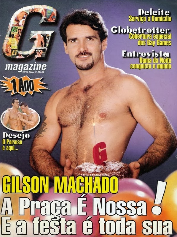 Gilson Machado nu na G Magazine