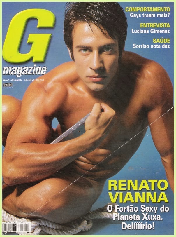 Renato Vianna pelado na G Magazine